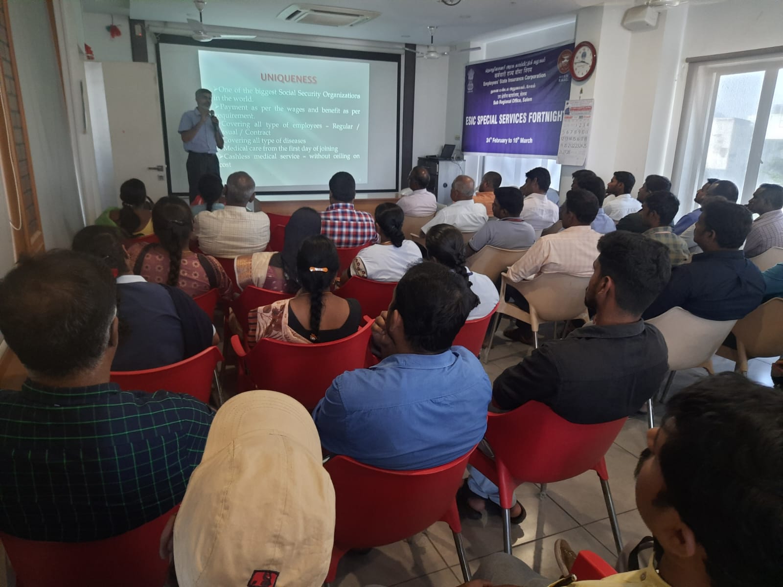 ESIC Awareness Camp Salem 2